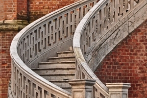 Trinity Chapel staircase - Stirbey Domain